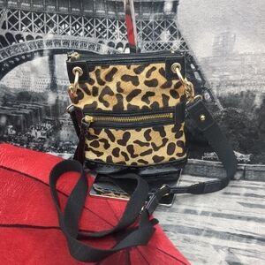 The Sak Leather & Horse Hair Crossbody